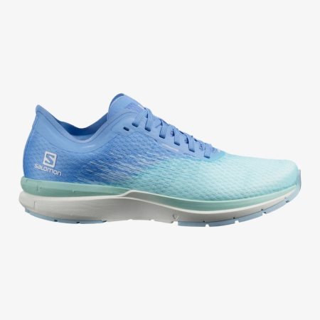 Salomon SONIC 4 Accelerate Womens Running Shoes Blue/Turquoise UK FELD